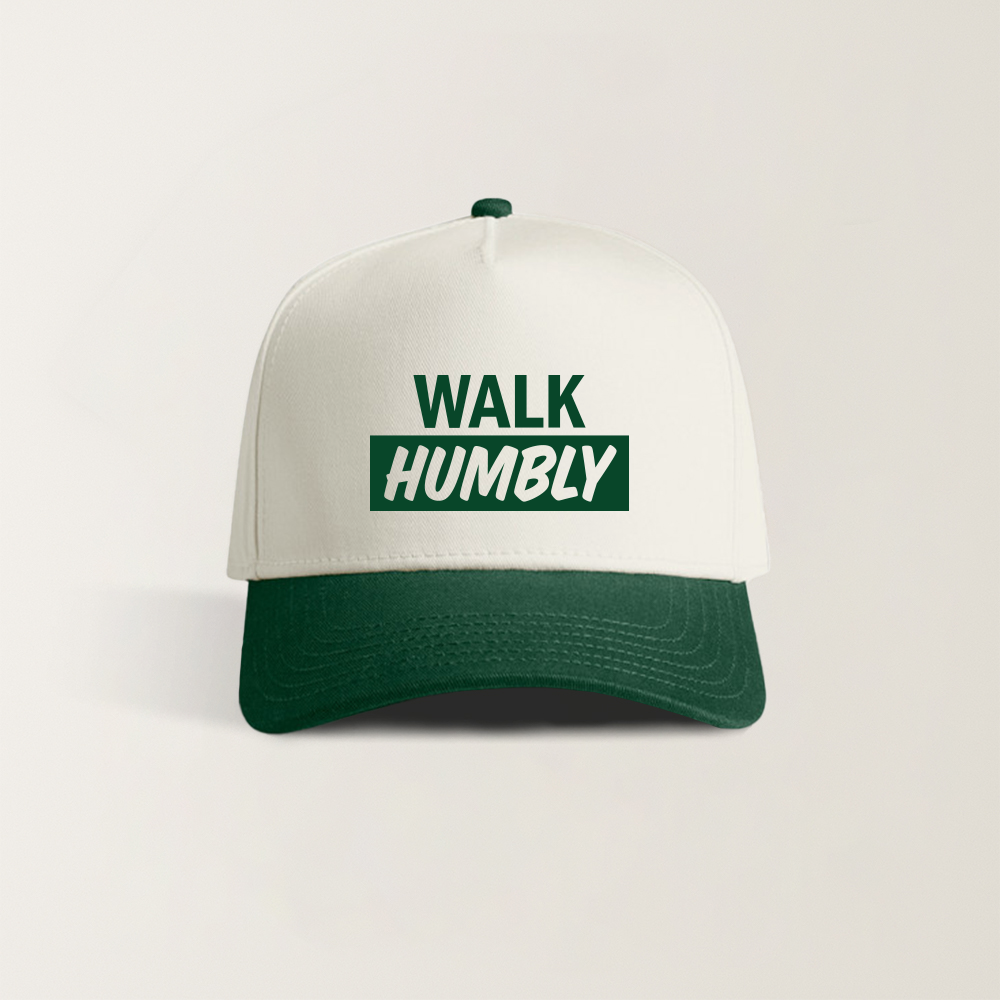 Retro 2018 Walk Humbly Snapback